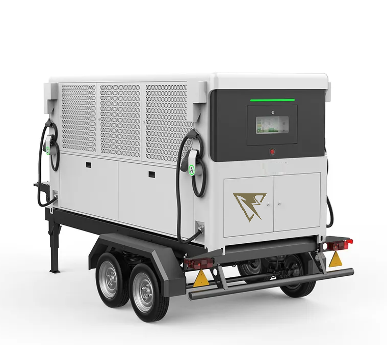 Battery Trailer Rig Volt Mule 420- 420kWh Charging Trailer Battery on a Trailer (BOAT)